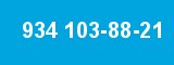 934 103-88-21 934 103-88-21